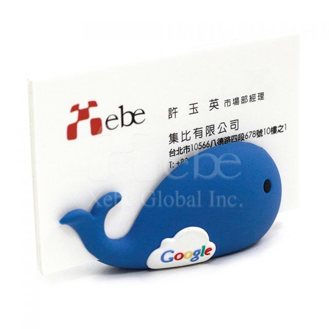 鯨魚造型名片夾