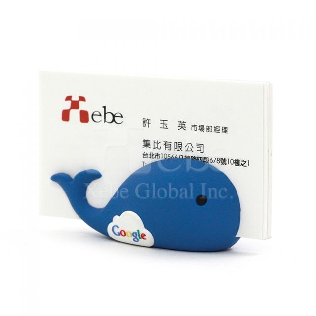 鯨魚造型名片夾