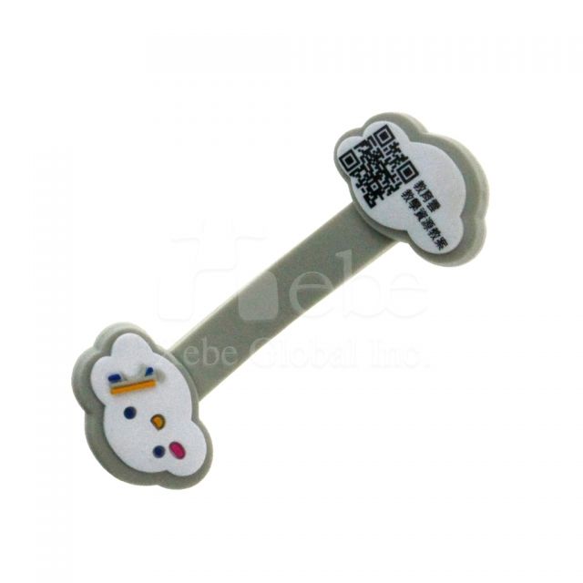 兩色雲朵造型捲線器 兒童