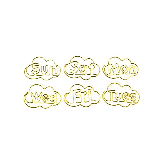星期一Monday萬字夾