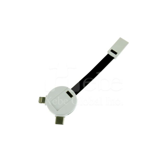 黑白熊貓三合一叉電線