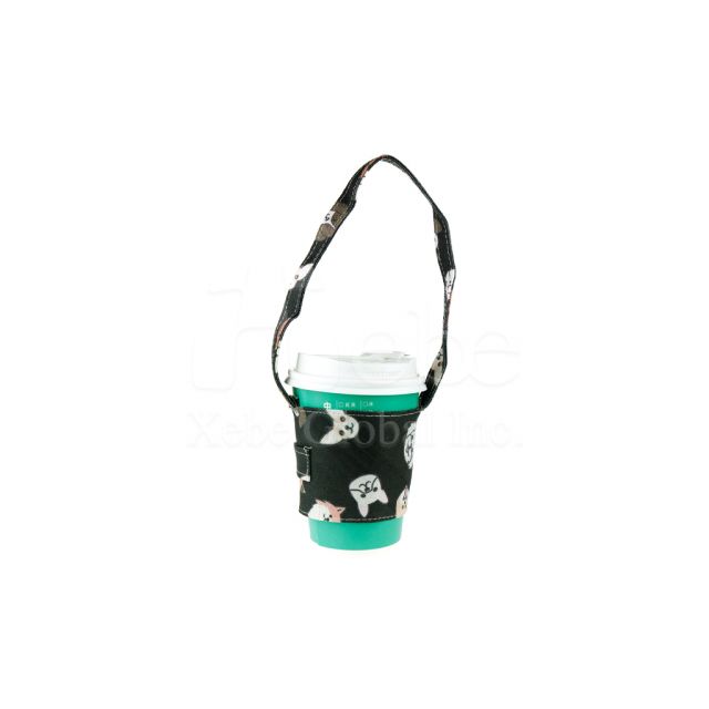 可愛狗狗圖鑑環保飲品袋