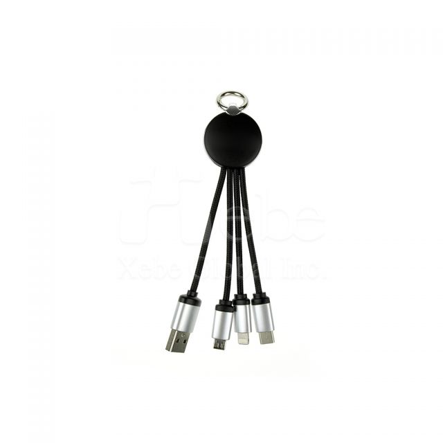 八爪魚四合一USB cable充電線 企業禮品