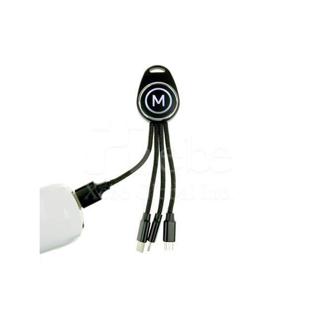 Logo訂造發光叉電線 尾牙禮品 