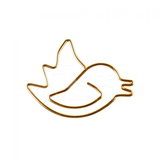 小鳥金色萬字夾 
