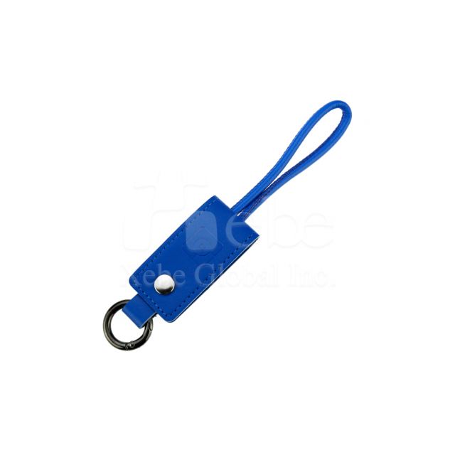 雷雕LOGO鑰匙扣訂USB叉電線