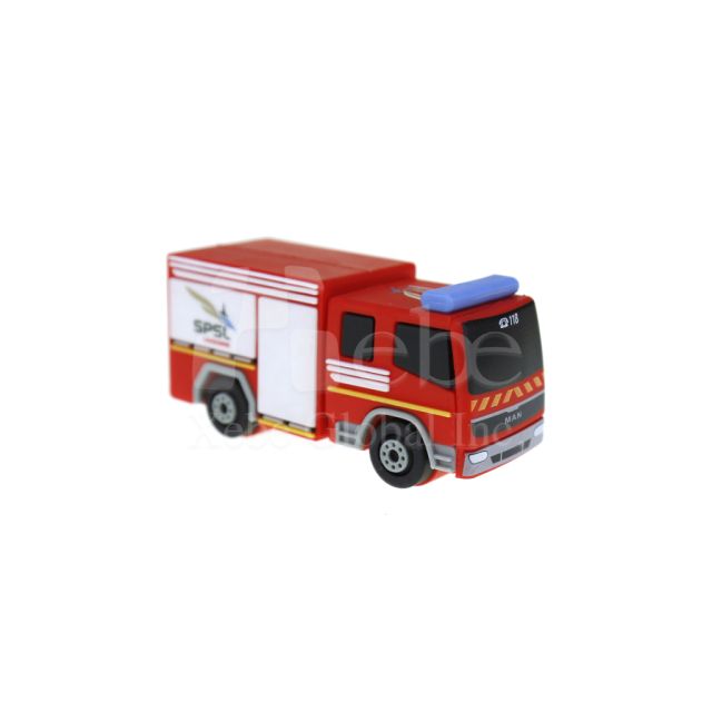 消防車造型USB手指 宣傳禮品
