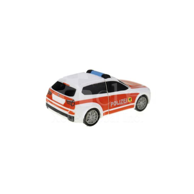 警車造型USB手指 矽膠開模