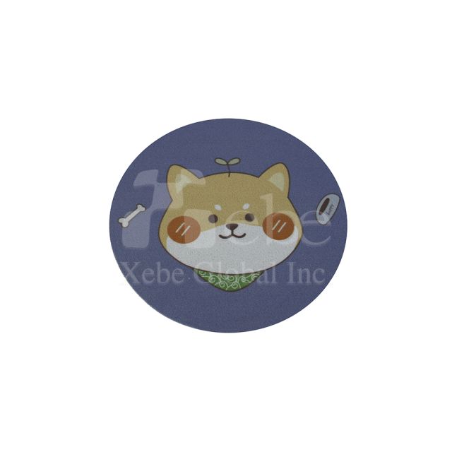 Ｑ版柴犬塗鴉訂造杯墊