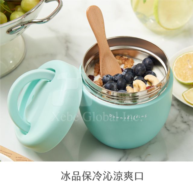 不鏽鋼保溫湯碗 訂造LOGO印刻環保餐盒