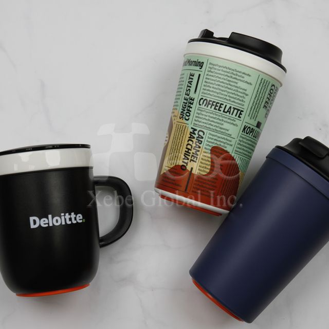 環保咖啡杯 濾網不倒杯