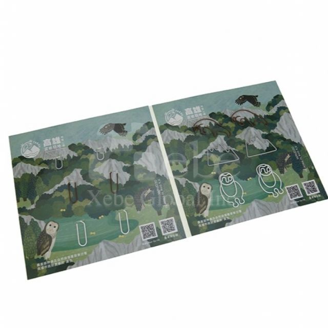 貓頭鷹造型萬字夾