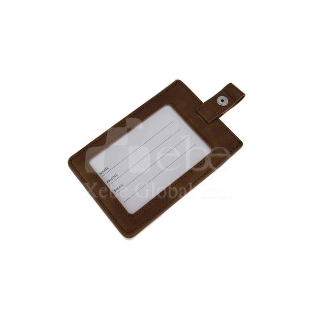 復古皮革行李牌 訂造行李牌刻字