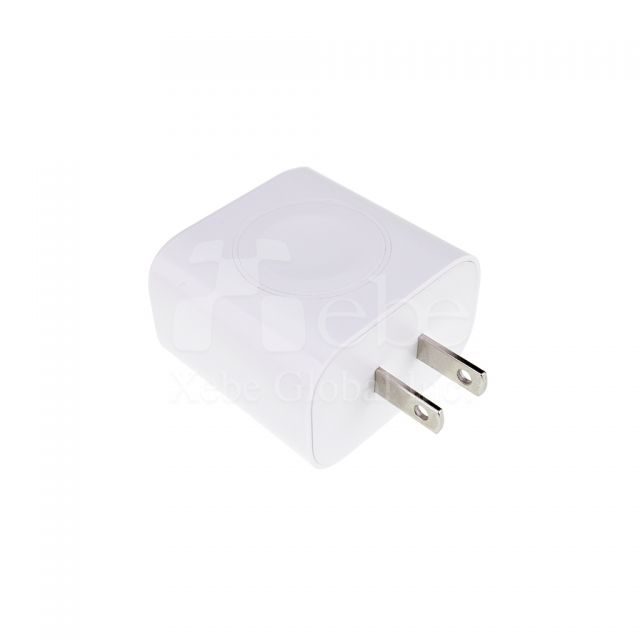 簡約白雙孔USB charger