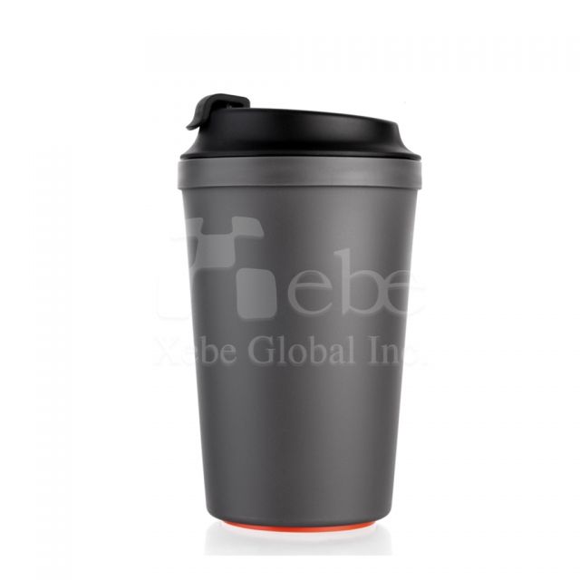 灰色隨行咖啡杯 訂造不倒杯