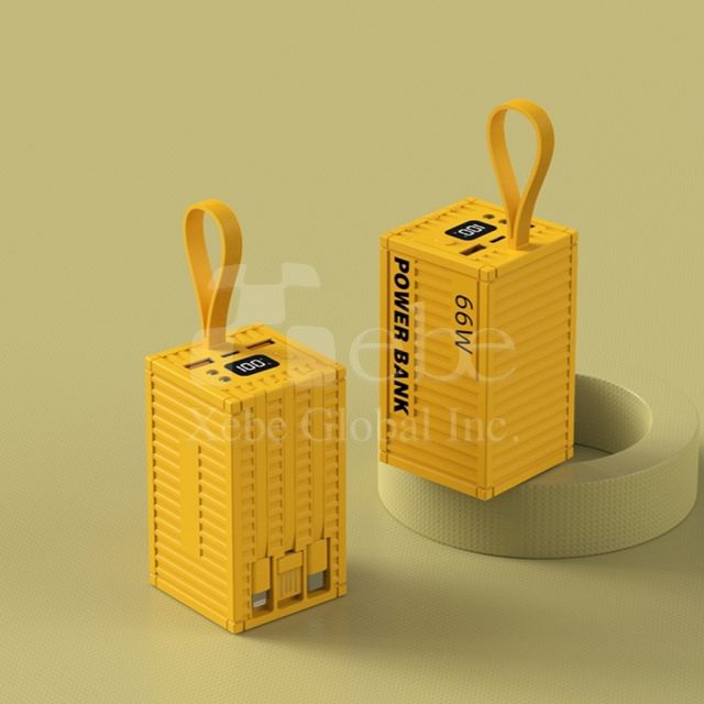 貨櫃造型訂造尿袋 大容量外置充電器