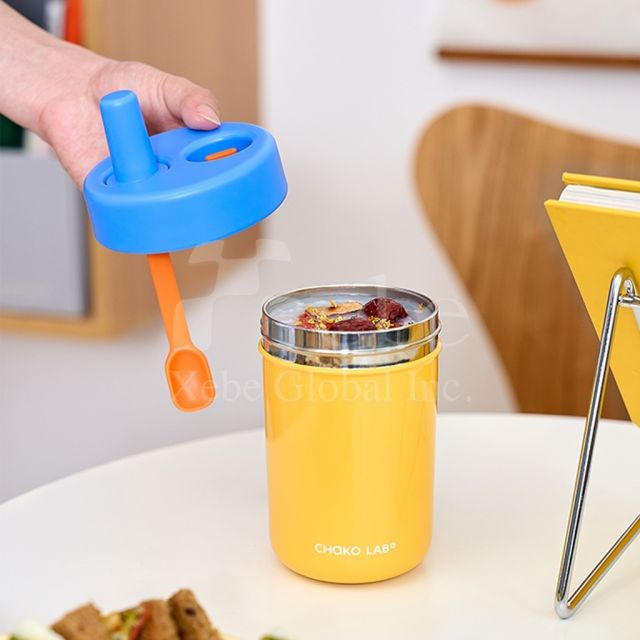 訂造LOGO保溫杯 可手提保溫水樽
