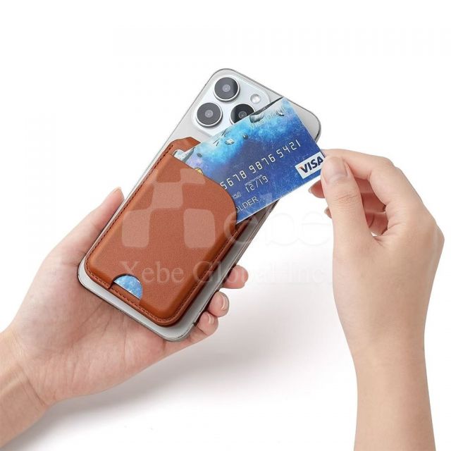 訂造磁吸皮革手機架 手機支架卡套