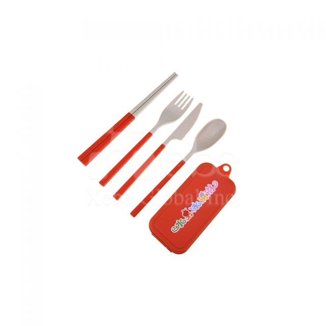 訂造logo小麥環保餐具組