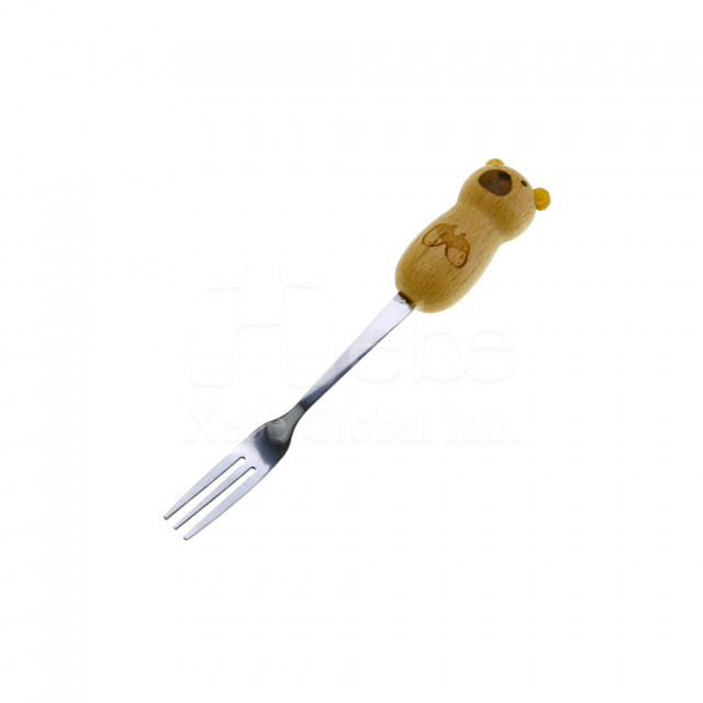 熊仔造型甜點叉