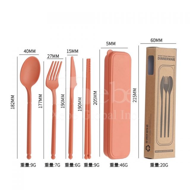 小麥環保餐具組製作