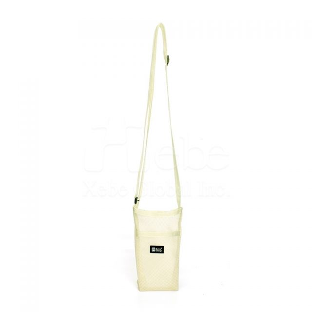 手提斜孭兩用環保飲品袋訂造