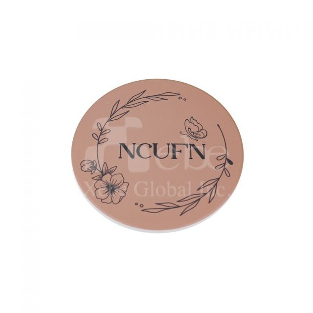 學校禮品造型杯墊